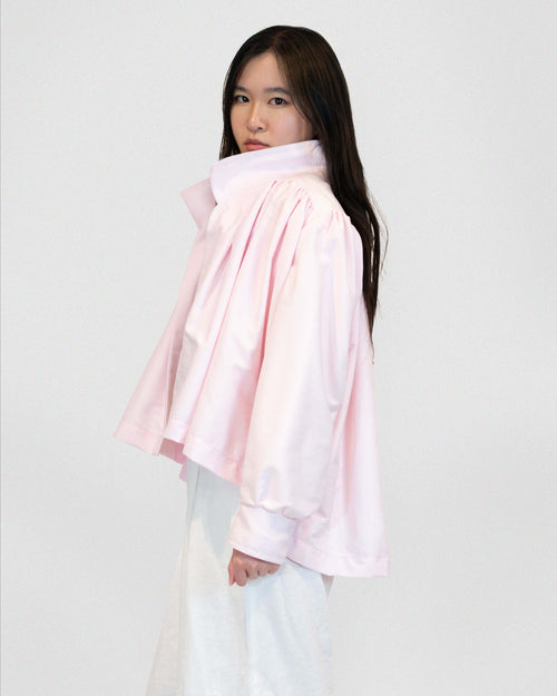 Cotton Silk Short Jacket